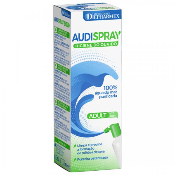 Audispray Adulto Agua do Mar spray auditivo