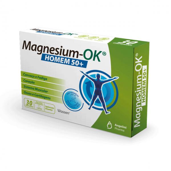 Magnesium-OK Homem 50+ x30 comprimidos